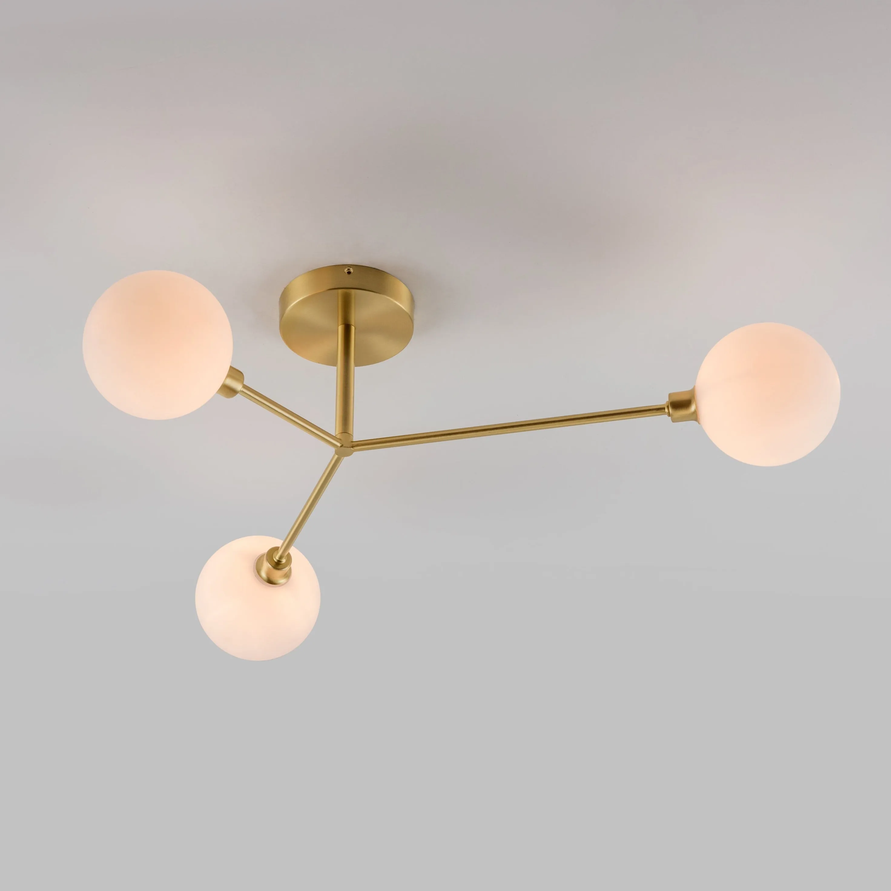 3 Light Flush Ceiling Light By Houseof