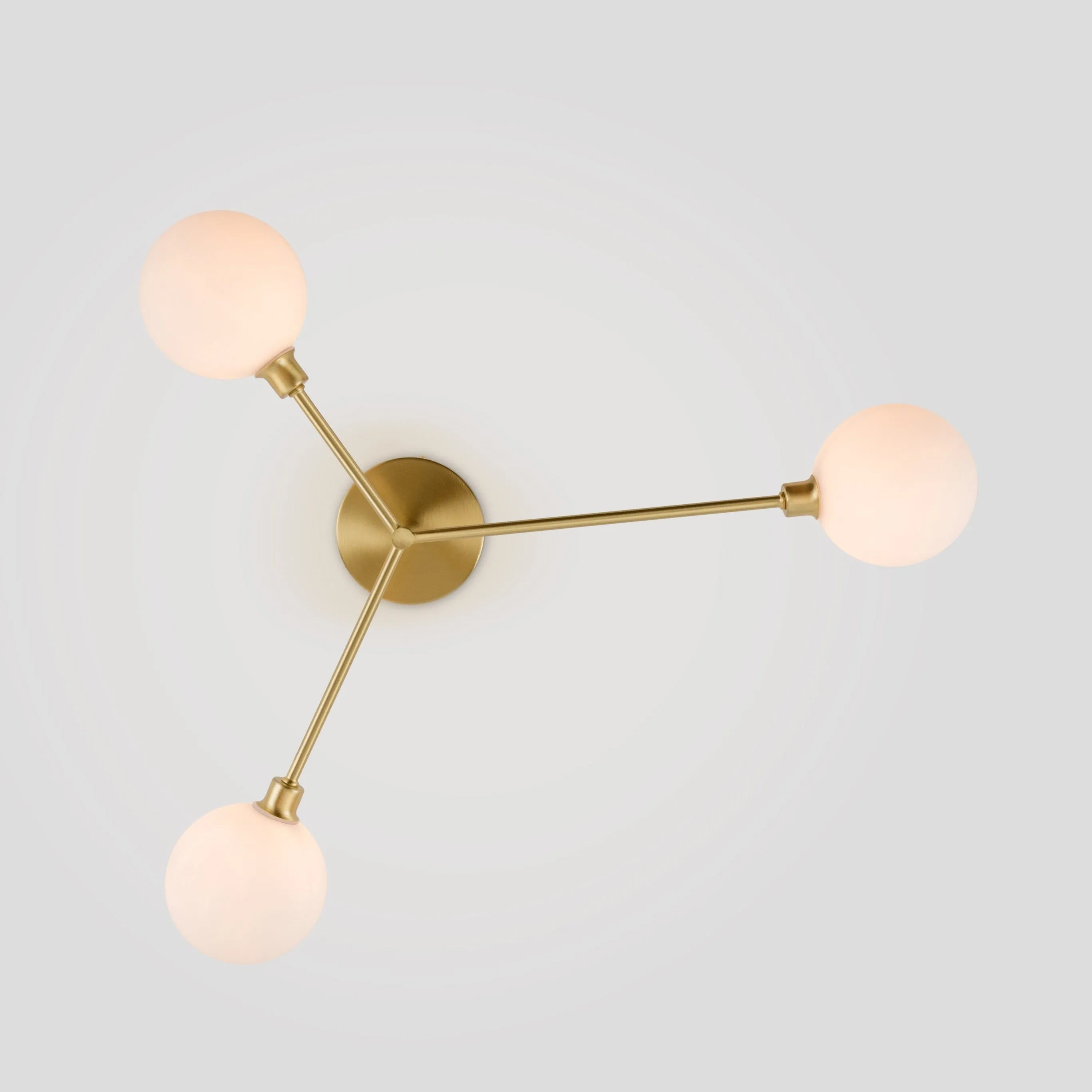 3 Light Flush Ceiling Light By Houseof