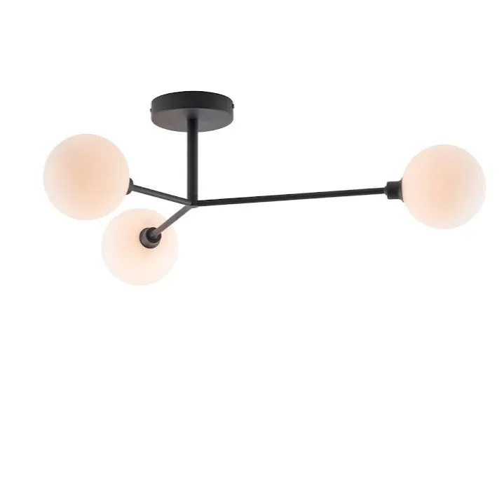 3 Light Flush Ceiling Light By Houseof