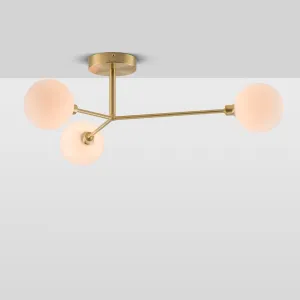 3 Light Flush Ceiling Light By Houseof