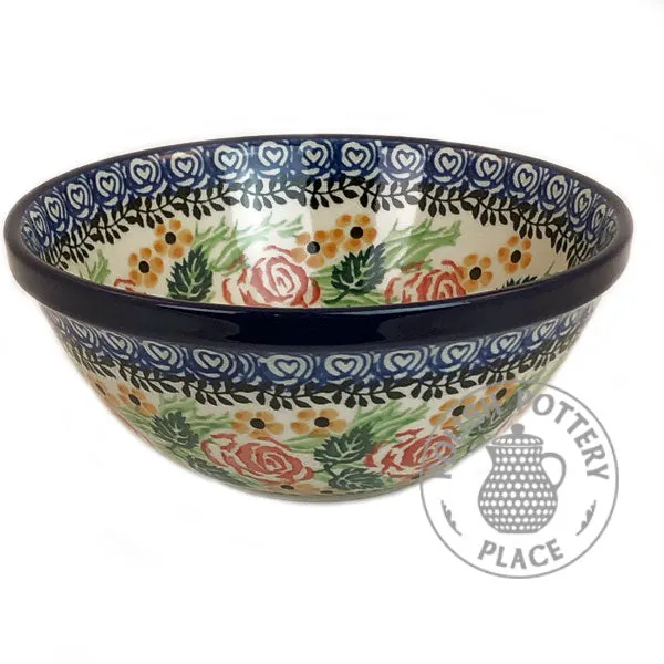 6.5" Serving Bowl - Polish Pottery