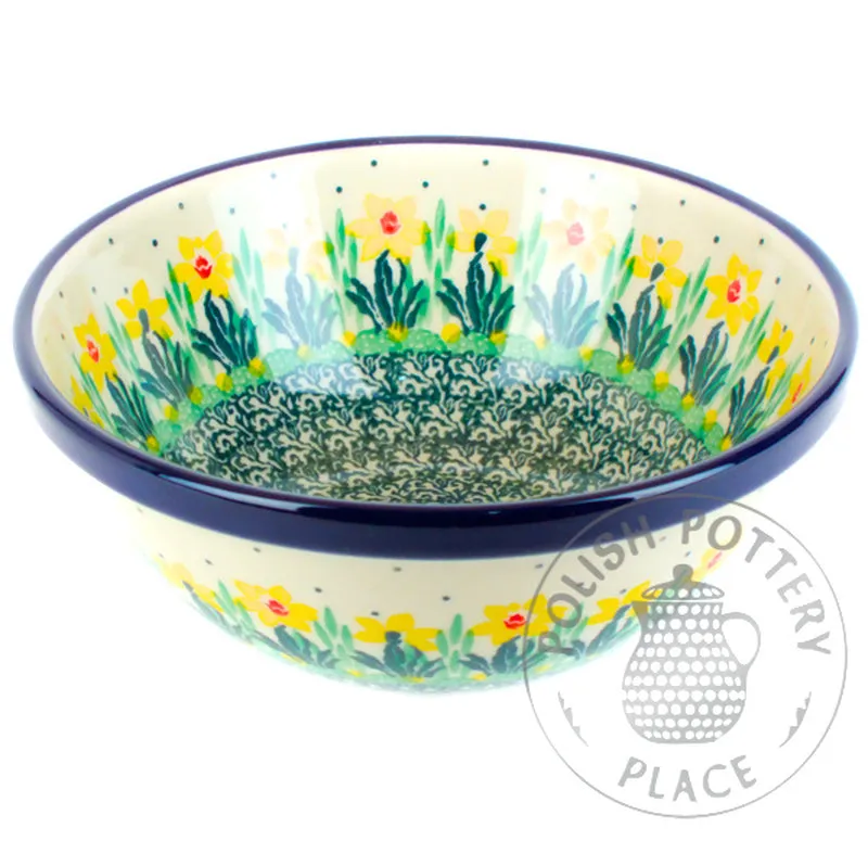 6.5" Serving Bowl - Polish Pottery