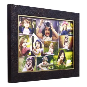 AJANTA ROYAL Personalized Collage Photo Frames for Walls Decoration (10x15 Inch) (Metallic Copper : CP-159)