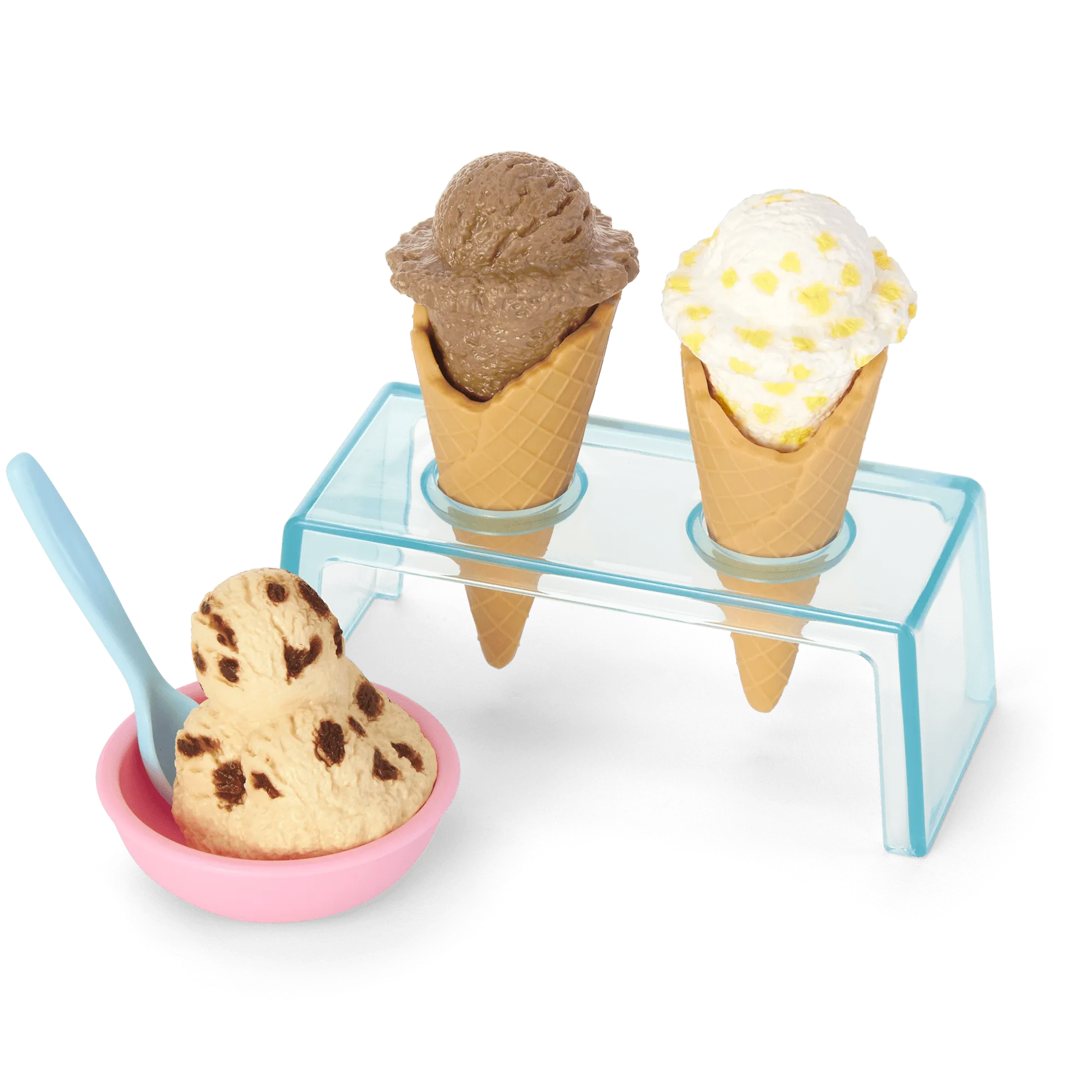 American Girl® x Jeni's Splendid Waffle Cone Set for 18-inch Dolls