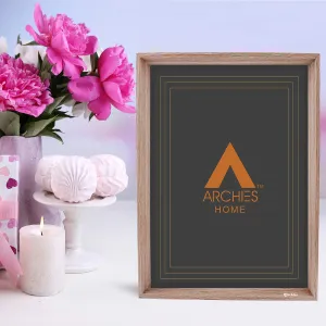 ARCHIES Romantic Memories Photo Frame Photo Size - 18X13(L X B cm) Love Gifts for Girlfriend, Boyfriend, Birthday, Husband, Wife, Love, Couple,(23X17.5X4 cm, Wooden)