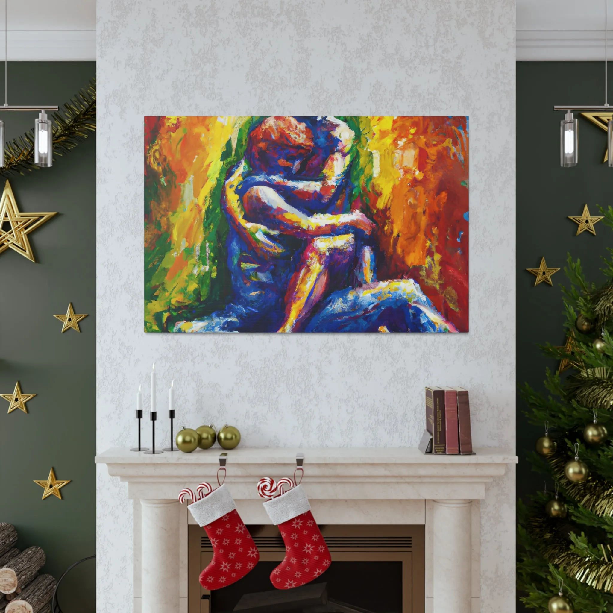 AuroraArtista - Gay Couple Wall Art