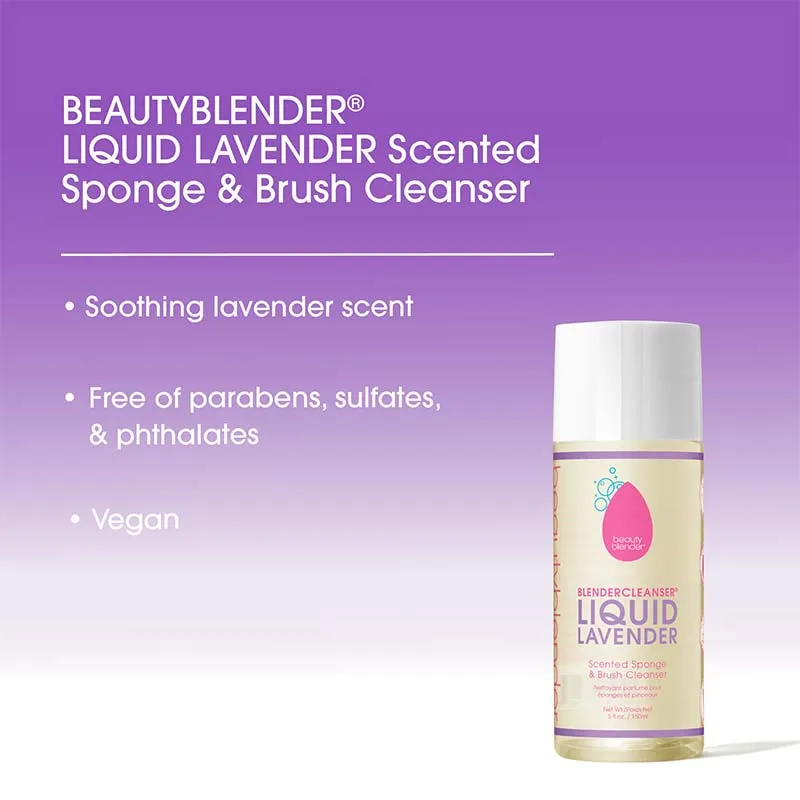 Beautyblender Blendercleanser Liquid Lavender Makeup Sponge and Brush Cleanser