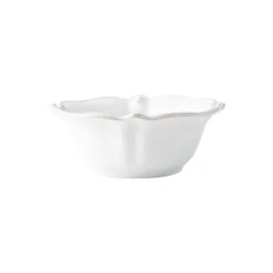 Berry & Thread Flared Cereal/Ice Cream Bowl - Whitewash