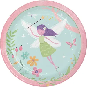 Bulk Fairy Forest Paper Dinner Plates (96 per Case)