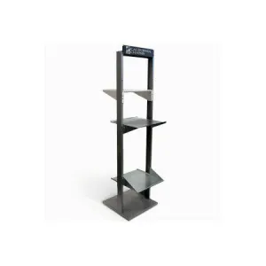 California Chassis 77inch Rackbilt Open Rack Black Finish