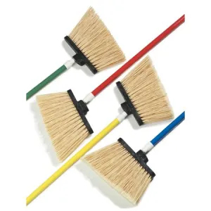 Carlisle Duo-Sweep Angle Broom-Blue