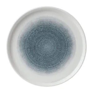 Churchill Raku Walled Plates Topaz Blue 218mm(Pack of 6)