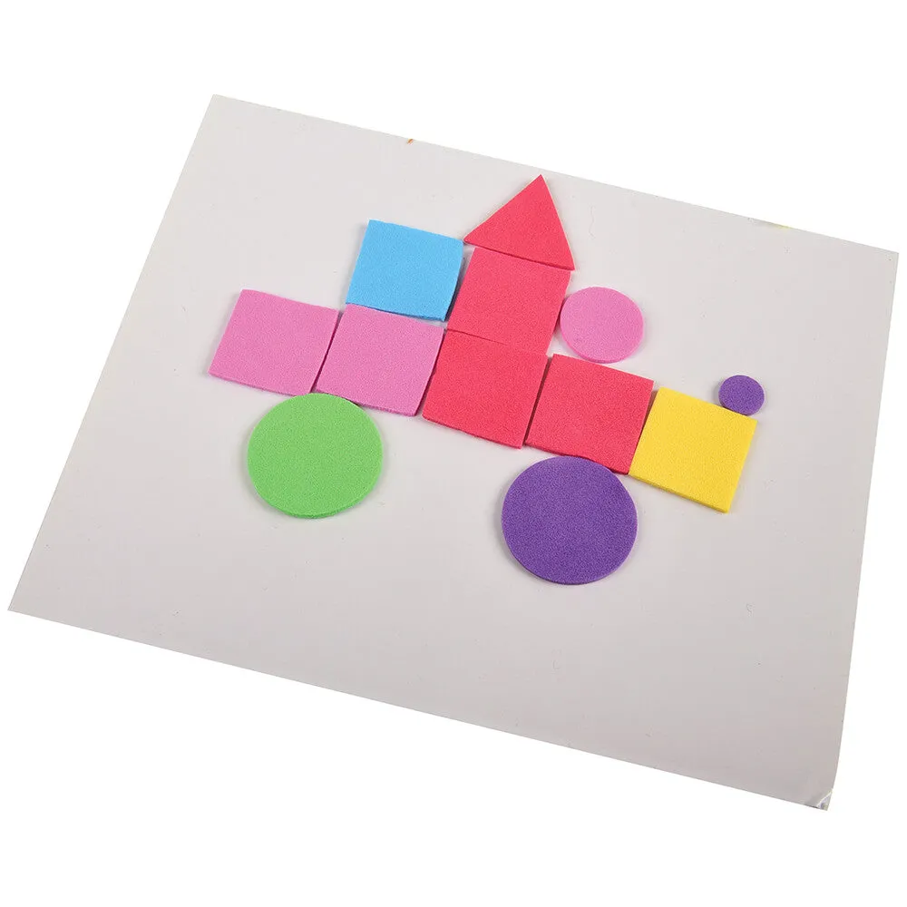 Collage Boards Set | 24 Peel-and-Stick White Cardstock