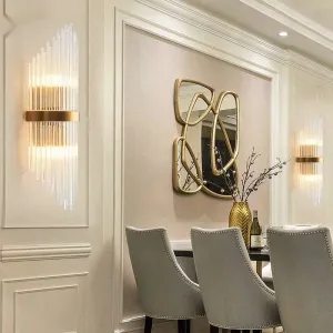 Crystal Elegance Wall Lights