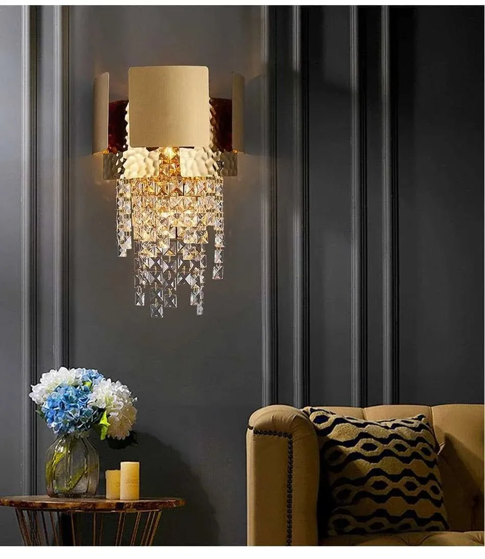 Crystal Glow Wall Lamp