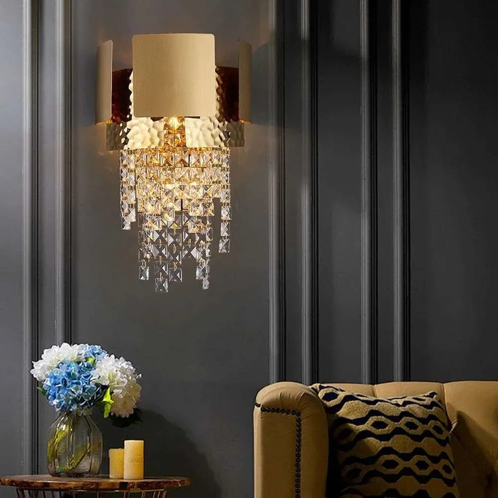 Crystal Glow Wall Lamp