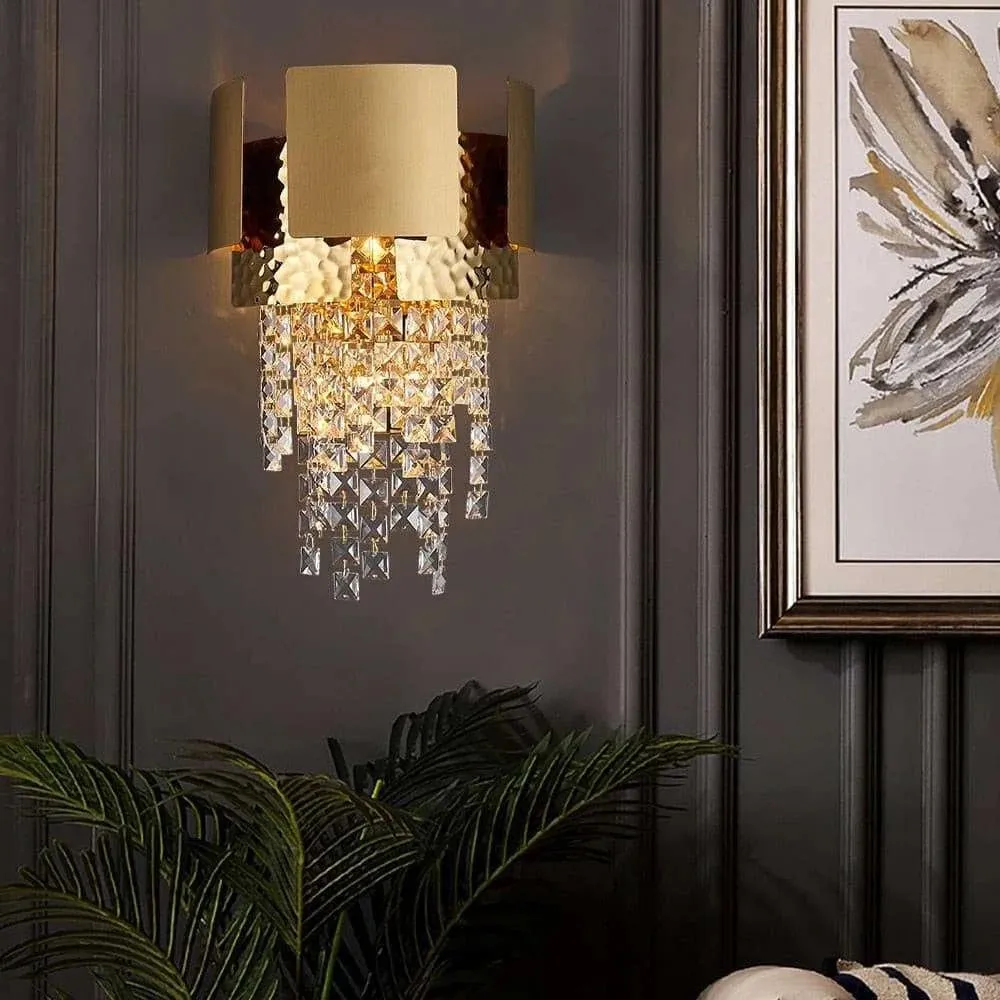 Crystal Glow Wall Lamp