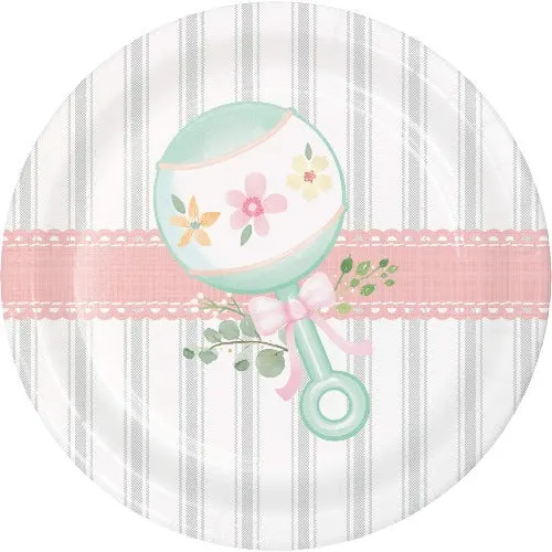 Farmhouse Baby Shower Dessert Plates