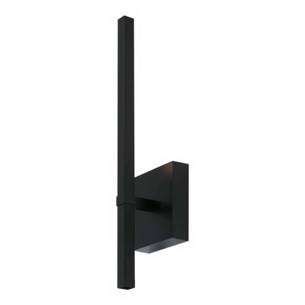 Filo 23 In. 2 Lights LED Outdoor Wall Sconce Black Finish