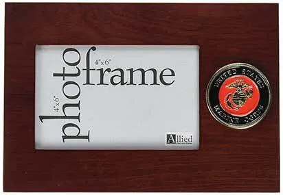 Flags Connections United States Marine Corps Desktop Picture Frame