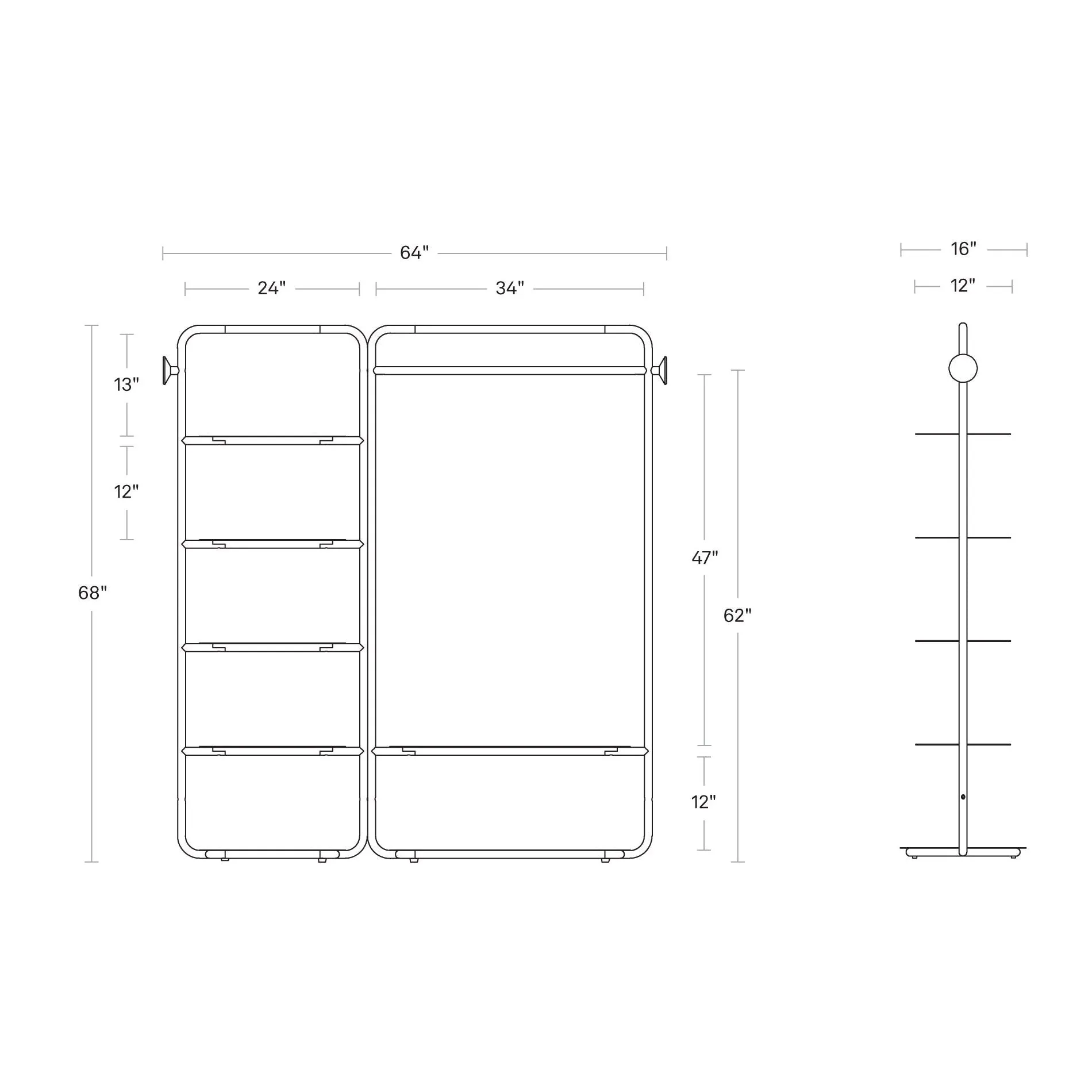 Garden Party Wardrobe System