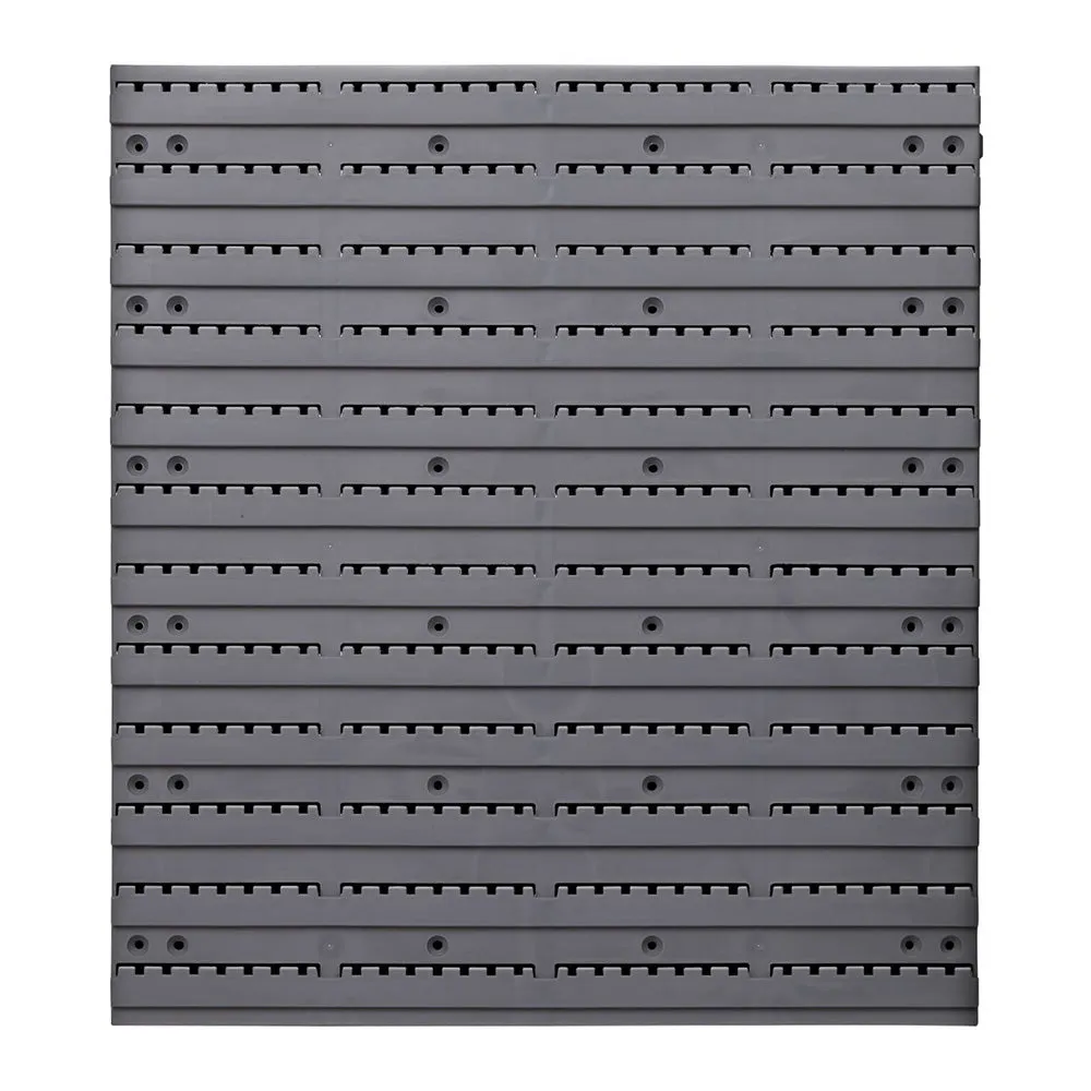 Heavy Duty 48 Bin Storage Rack Wall Mounted w/ Peg Board Giantz