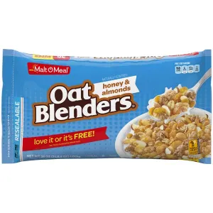 Honey and Oat Blenders with Almonds Breakfast Cereal, Bulk Bag, 36 oz