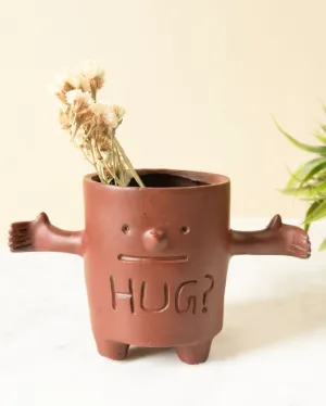 Hug and Grow Planter | Brown | Plant Not Included