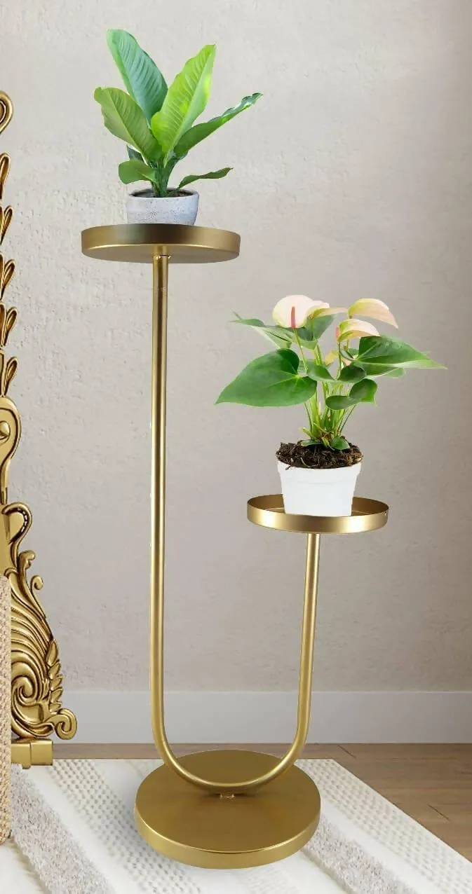 IRON PLANTER STAND WITHOUT POT