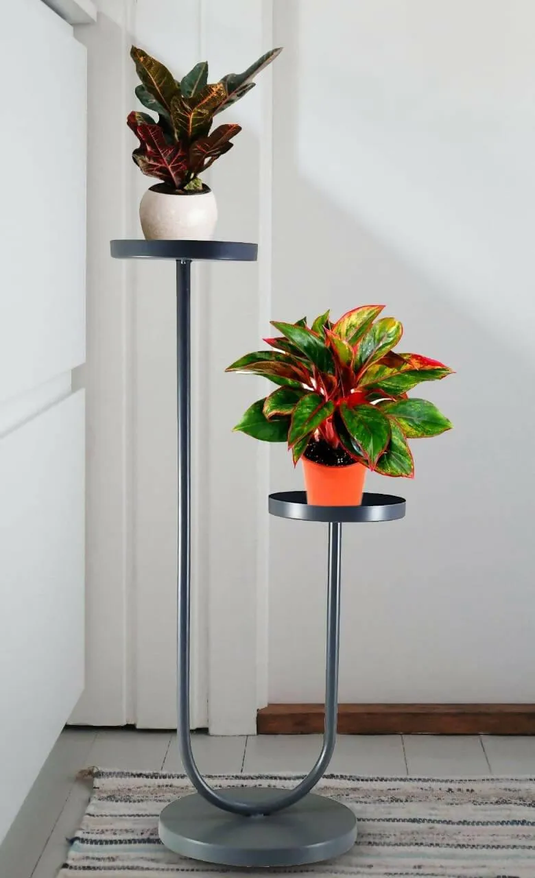 IRON PLANTER STAND WITHOUT POT