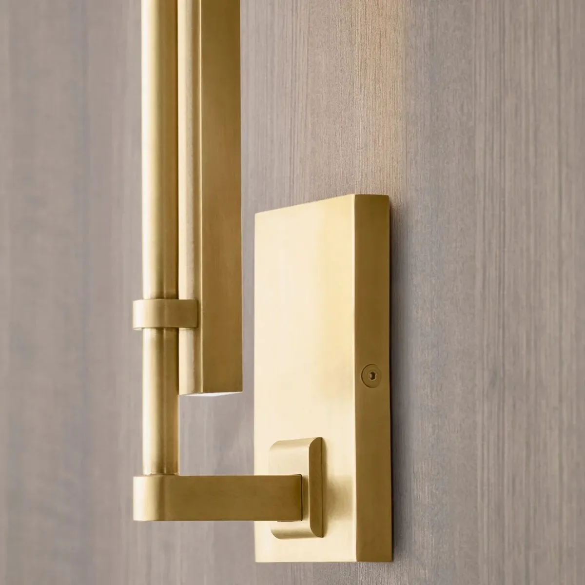 Kal 13 in. LED Armed Sconce 277V Brass finish