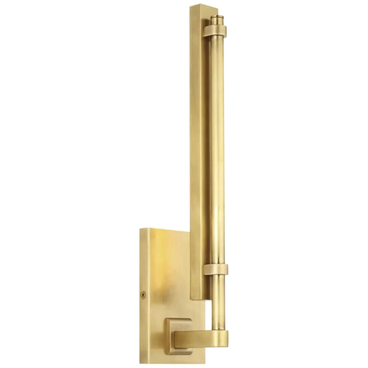 Kal 13 in. LED Armed Sconce 277V Brass finish