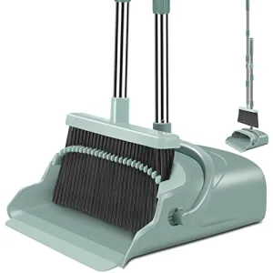 kelamayi 2023 Upgrade Broom and Dustpan Set