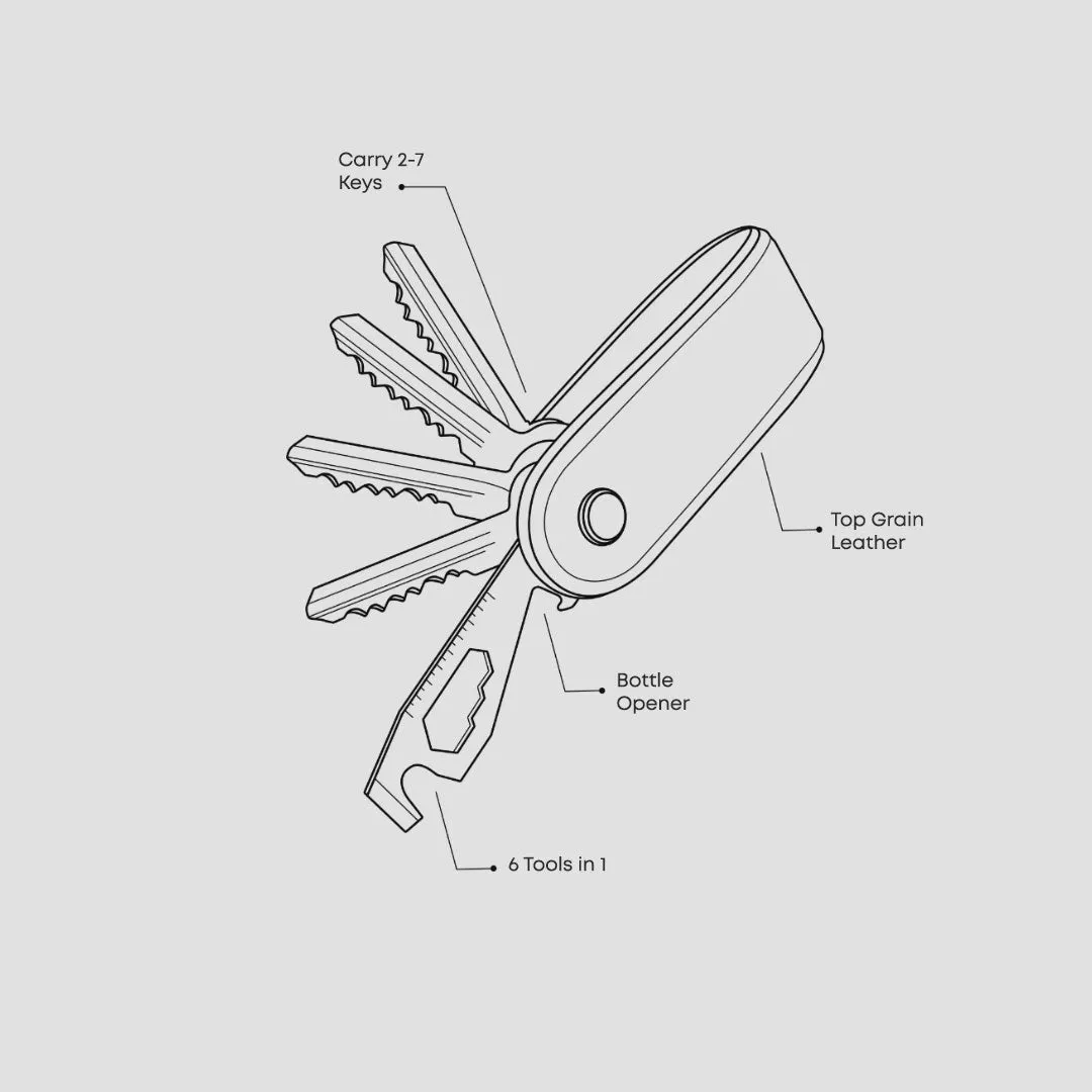 Key Organizer (Brown)