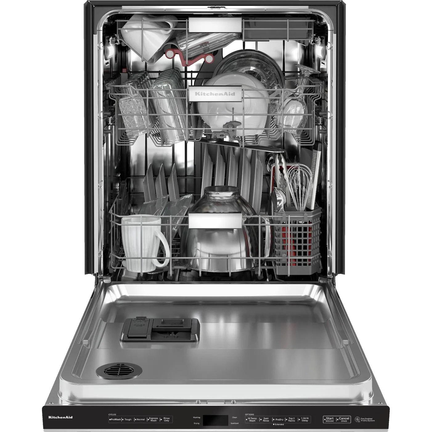 KitchenAid 24-inch Built-in Dishwasher with FreeFlex™ Third Rack KDPM804KPS