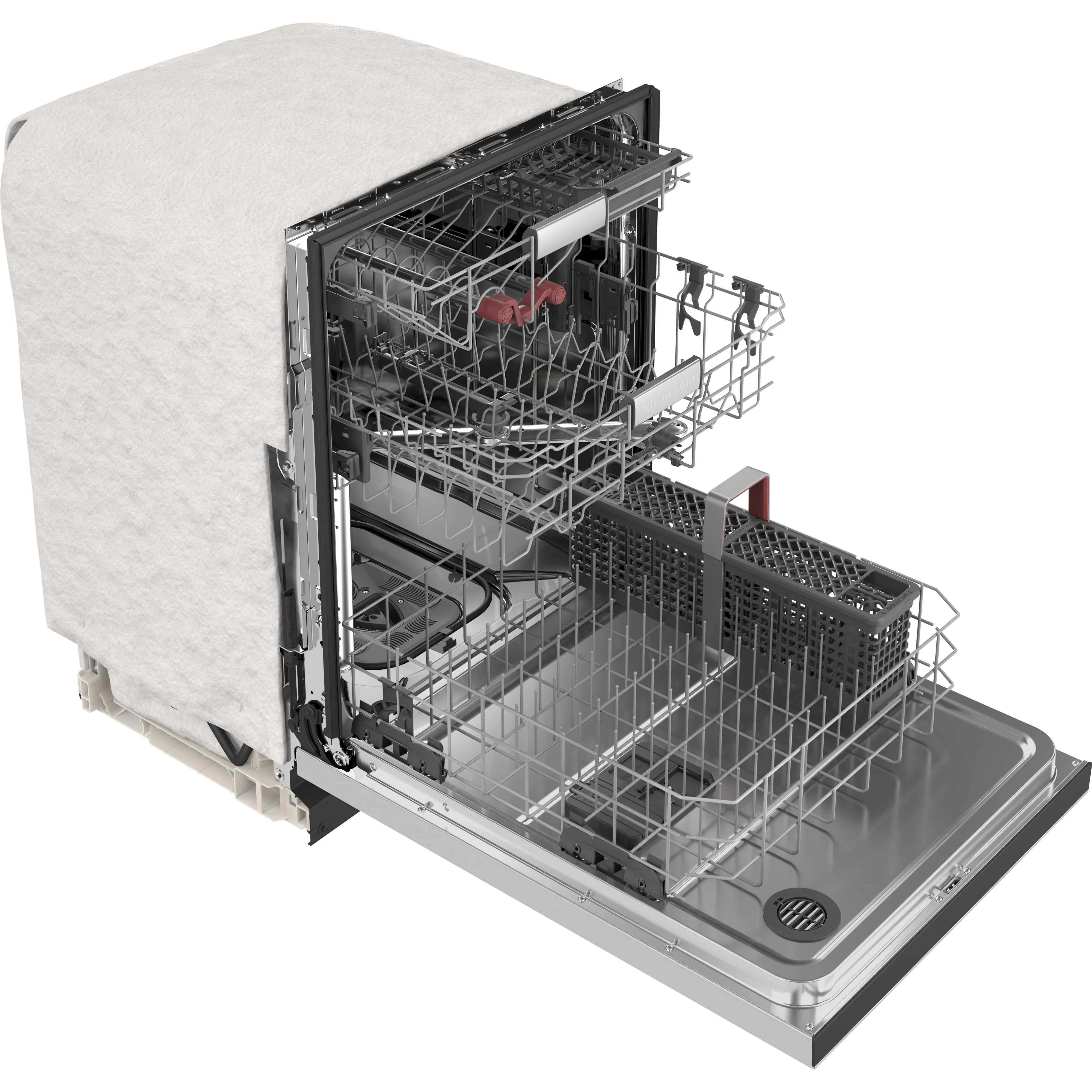 KitchenAid 24-inch Built-in Dishwasher with FreeFlex™ Third Rack KDTM404KPS