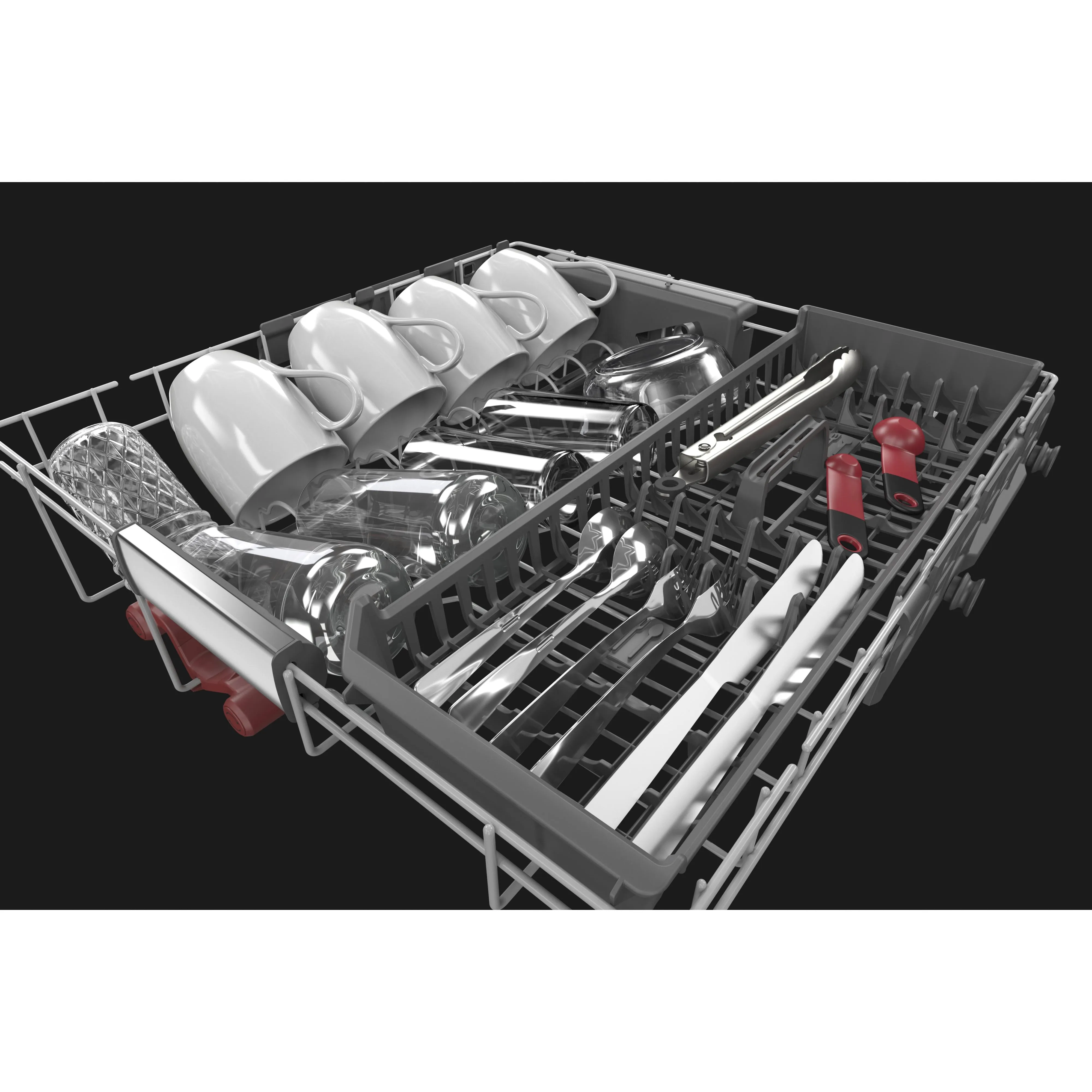 KitchenAid 24-inch Built-in Dishwasher with FreeFlex™ Third Rack KDTM404KPS