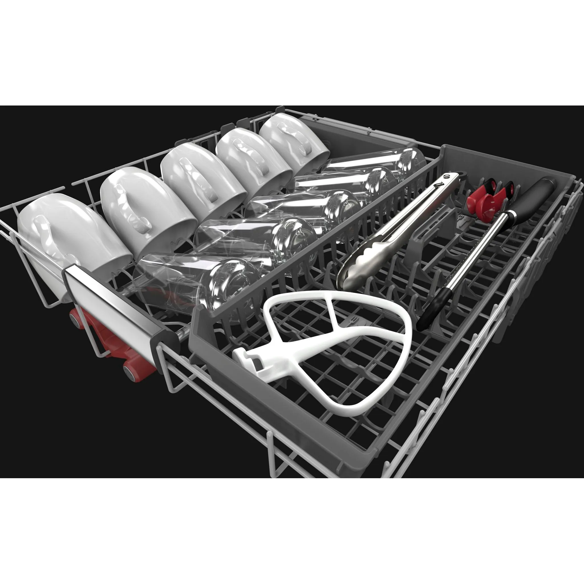 KitchenAid  44 dBA Dishwasher with FreeFlex Third Rack and LED Interior Lighting (KDPM804KPS)