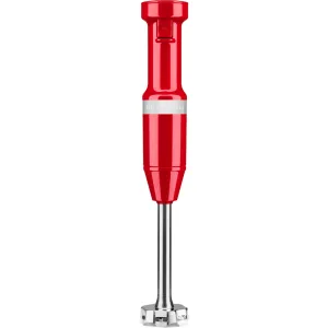 KITCHENAID HAND BLENDER WITH ACCESSORIES -EMPIRE RED