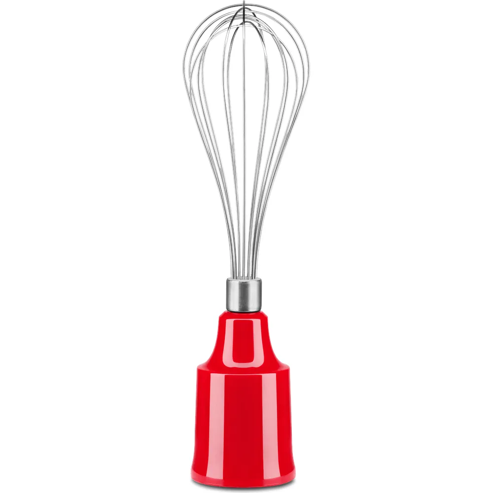 KITCHENAID HAND BLENDER WITH ACCESSORIES -EMPIRE RED