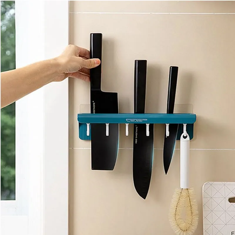 Knife Organizer Wall-Mounted F42-8-745 Blue