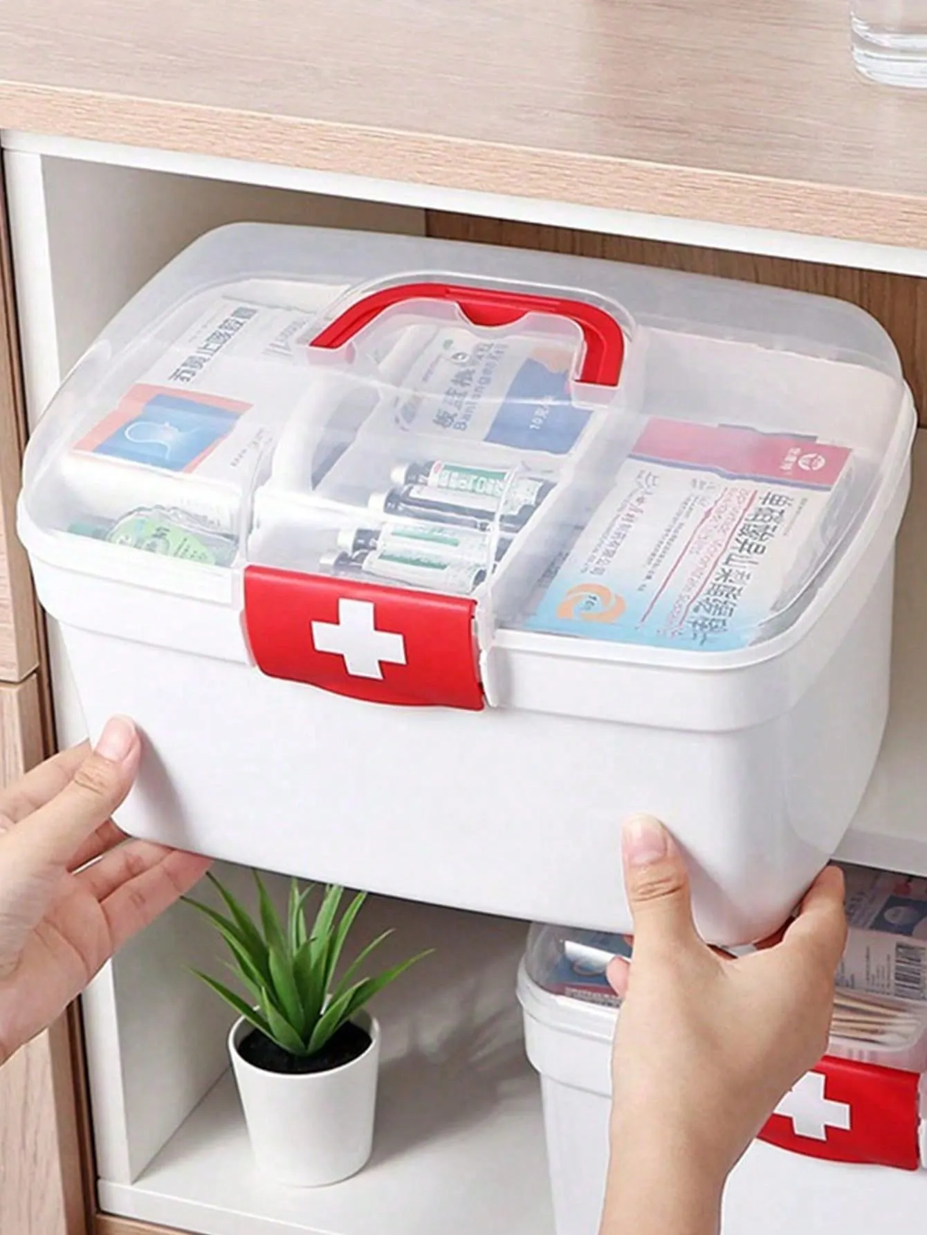 Medicine Storage Box, First Aid Kit For Home, Student Dorm, Medical Emergency