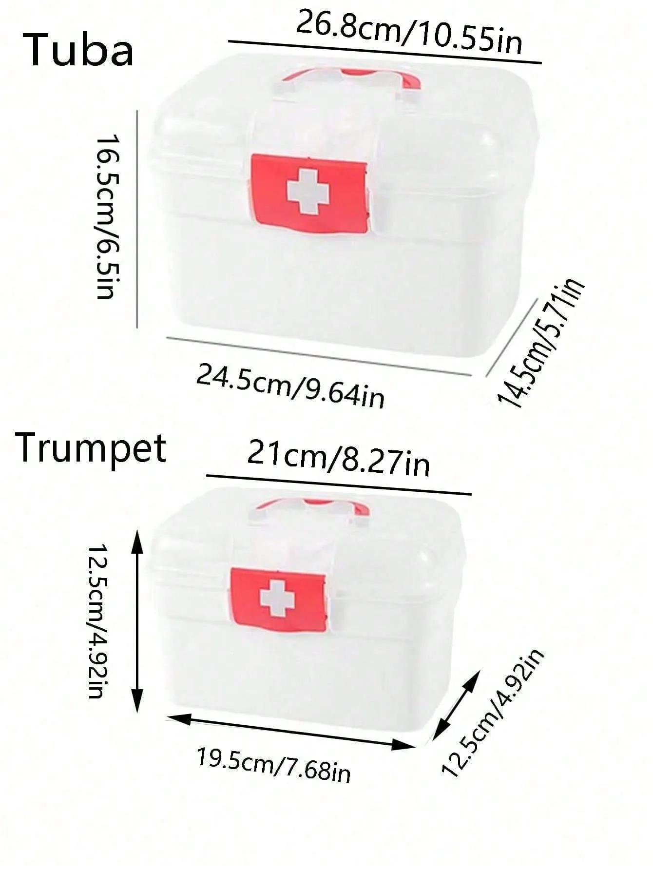 Medicine Storage Box, First Aid Kit For Home, Student Dorm, Medical Emergency