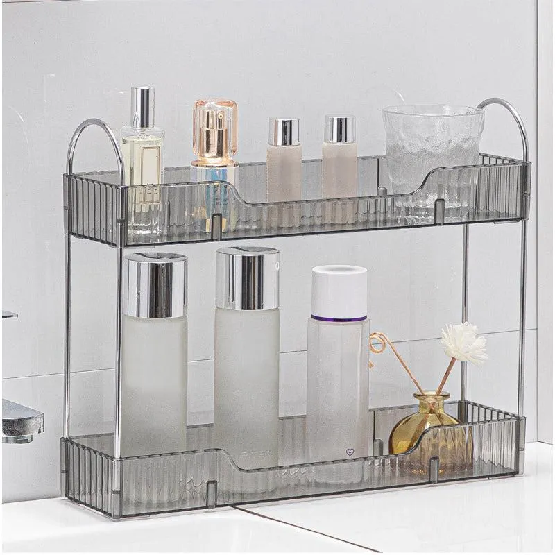 Meghan 2-Tier Multipurpose Organizer - Silver