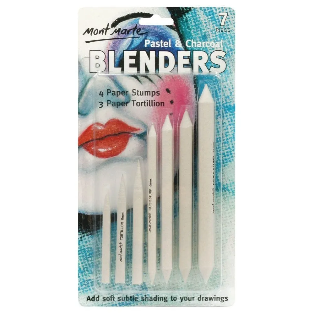 Mont Marte Pastel & Charcoal Blenders 7pc