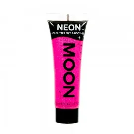 Moon Glow 12ml Glitter Gel UV Hot Pink