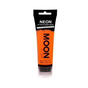 Moon Glow 75ml Neon UV Face & Body Paint Orange