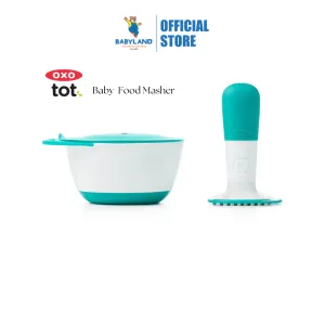 Oxo Tot Food Masher Teal (10oz/300ml)