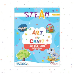 Pegasus Steam - Art & Craft - Cut And Paste Activity Book