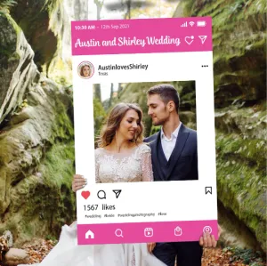 Personalized Instagram Selfie Frame